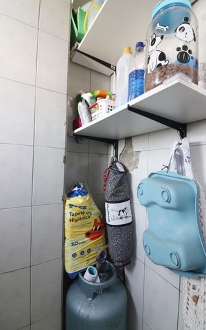 Apartamento à venda com 76m², 3 quartos e sem vagaBanheiro de serviço