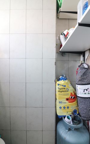 Apartamento à venda com 76m², 3 quartos e sem vagaBanheiro de serviço