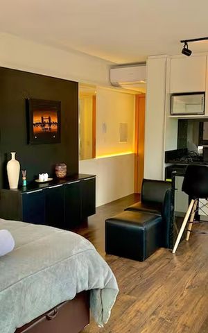 Apartamento para alugar com 31m², 1 quarto e 1 vaga Apartamento para alugar com 31m², 1 quarto e 1 vagaSala / Quarto