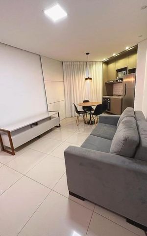 Apartamento para alugar com 45m², 1 quarto e 1 vaga