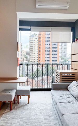 Studio à venda com 25m², 1 quarto e sem vaga