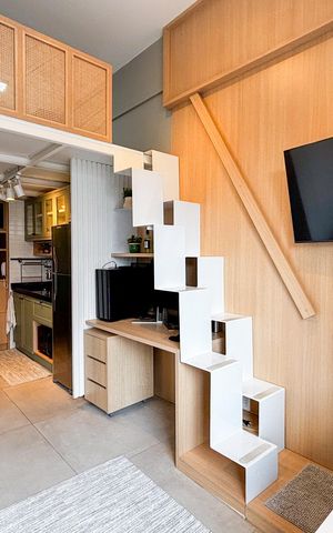 Studio à venda com 25m², 1 quarto e sem vaga