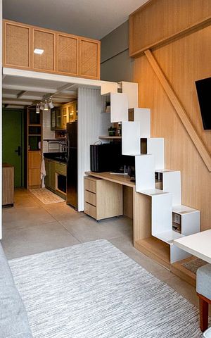 Studio à venda com 25m², 1 quarto e sem vaga
