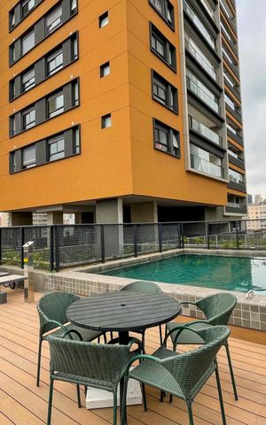 Studio à venda com 25m², 1 quarto e sem vaga