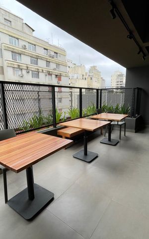 Studio à venda com 25m², 1 quarto e sem vaga