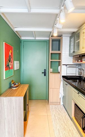Studio à venda com 25m², 1 quarto e sem vaga