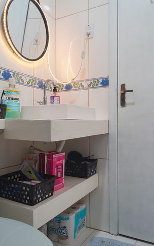 Casa para alugar com 130m², 3 quartos e 2 vagasBanheiro