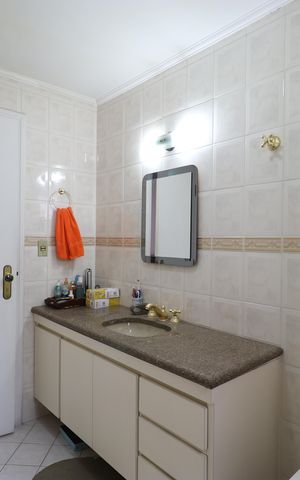 Apartamento à venda com 154m², 3 quartos e 2 vagasBanheiro da Suíte 3