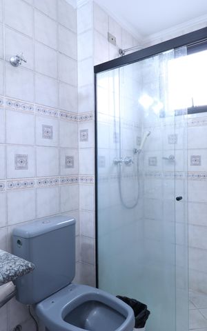 Apartamento à venda com 154m², 3 quartos e 2 vagasBanheiro da Suíte 1