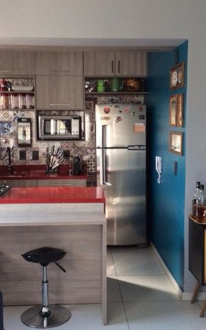 Apartamento à venda com 43m², 1 quarto e 1 vaga Apartamento à venda com 43m², 1 quarto e 1 vagaCozinha