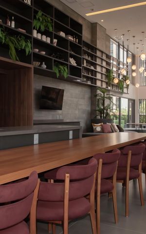 Studio para alugar com 21m², 1 quarto e sem vagaÁrea comum - Salão de festas