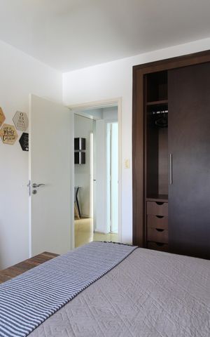 Apartamento à venda com 58m², 1 quarto e sem vagaQuarto