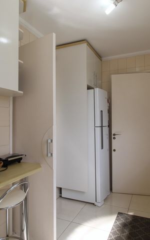 Apartamento à venda com 58m², 1 quarto e sem vagaCozinha