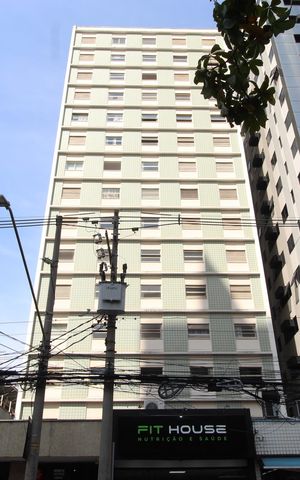 Apartamento à venda com 58m², 1 quarto e sem vagaFachada do Prédio