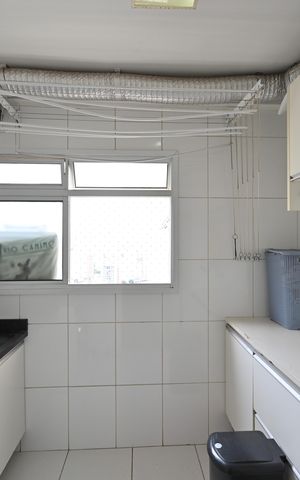 Apartamento à venda com 84m², 3 quartos e 2 vagasLavanderia