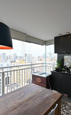 Apartamento à venda com 84m², 3 quartos e 2 vagasVaranda Gourmet