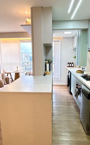 Apartamento à venda com 47m², 2 quartos e 1 vagaCozinha
