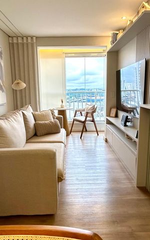 Apartamento à venda com 47m², 2 quartos e 1 vagaSala 