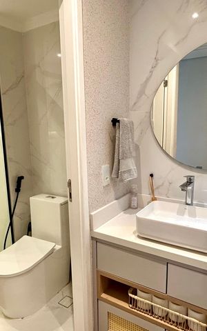 Apartamento à venda com 47m², 2 quartos e 1 vagaBanheiro