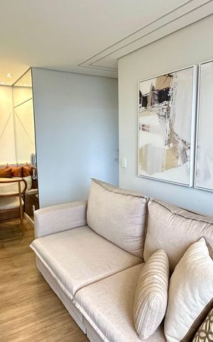 Apartamento à venda com 47m², 2 quartos e 1 vagaSala 
