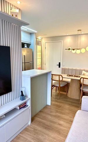 Apartamento à venda com 47m², 2 quartos e 1 vagaSala