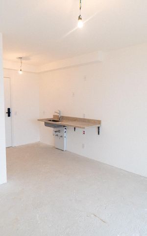Studio à venda com 28m², 1 quarto e sem vaga Studio à venda com 28m², 1 quarto e sem vagaStudio