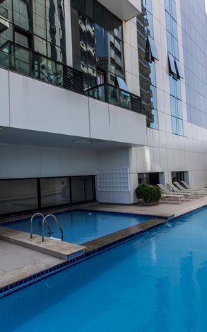 Apartamento para alugar com 26m², 1 quarto e 1 vagaPiscina