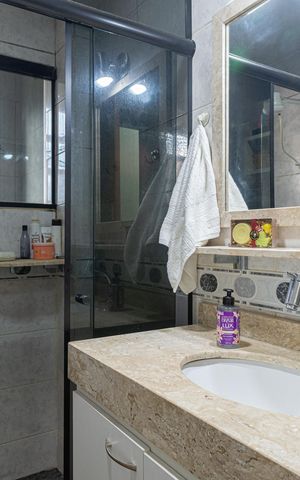 Apartamento à venda com 48m², 1 quarto e sem vaga Apartamento à venda com 48m², 1 quarto e sem vagaBanheiro