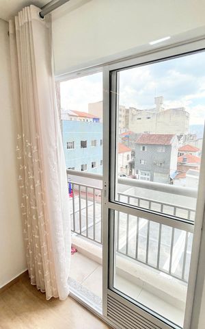 Apartamento para alugar com 38m², 2 quartos e sem vaga Apartamento para alugar com 38m², 2 quartos e sem vagaVaranda da Sala