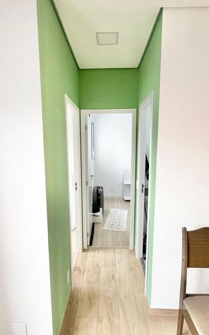 Apartamento para alugar com 38m², 2 quartos e sem vaga Apartamento para alugar com 38m², 2 quartos e sem vagaCorredor