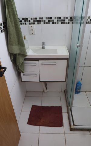 Apartamento à venda com 47m², 2 quartos e 1 vagaBanheiro