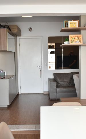 Apartamento à venda com 64m², 2 quartos e 1 vagaSacada