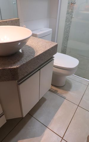 Apartamento para alugar com 65m², 2 quartos e 2 vagasBanheiro Social