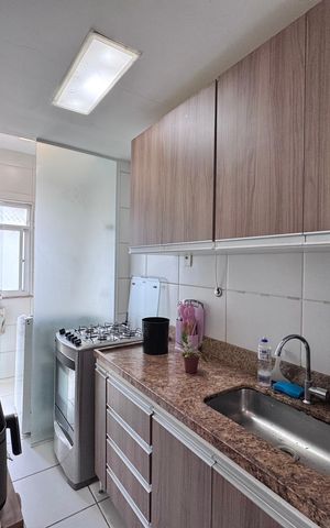 Apartamento à venda com 86m², 2 quartos e 1 vagaCozinha e Área de Serviço