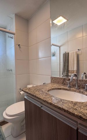 Apartamento à venda com 86m², 2 quartos e 1 vagaSuíte - Banheiro