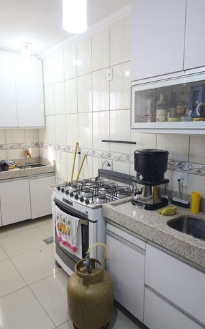 Apartamento à venda com 63m², 3 quartos e 1 vagaCozinha e Área de Serviço