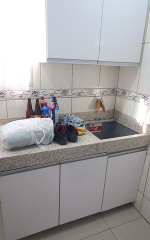 Apartamento à venda com 63m², 3 quartos e 1 vagaCozinha e Área de Serviço