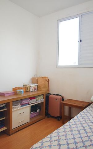 Apartamento à venda com 49m², 2 quartos e 1 vagaQuarto 2