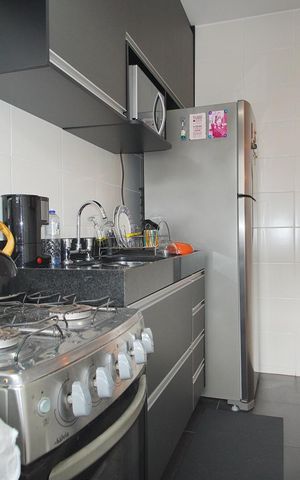 Apartamento à venda com 49m², 2 quartos e 1 vagaCozinha