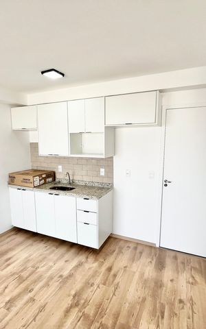 Studio para alugar com 30m², 1 quarto e sem vaga Studio para alugar com 30m², 1 quarto e sem vagaSala/Quarto/Cozinha