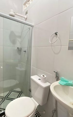 Casa para alugar com 84m², 2 quartos e sem vaga Casa para alugar com 84m², 2 quartos e sem vagaBanheiro