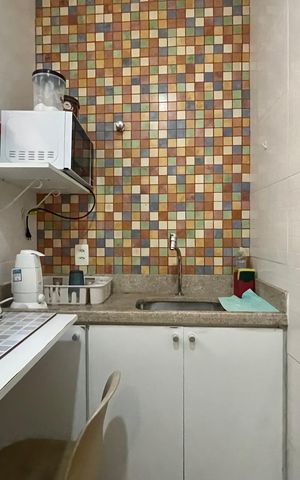 Apartamento à venda com 28m², 1 quarto e sem vaga Apartamento à venda com 28m², 1 quarto e sem vagaCozinha