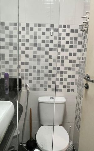 Apartamento à venda com 28m², 1 quarto e sem vaga Apartamento à venda com 28m², 1 quarto e sem vagaBanheiro