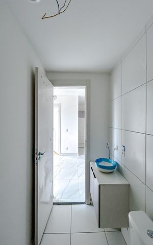 Apartamento para alugar com 45m², 2 quartos e sem vagaBanheiro