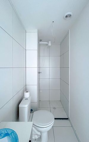 Apartamento para alugar com 45m², 2 quartos e sem vagaBanheiro