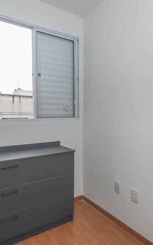 Apartamento à venda com 44m², 2 quartos e 1 vagaQuarto 2