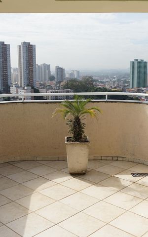 Apartamento à venda com 190m², 3 quartos e 4 vagasÁrea externa do apartamento