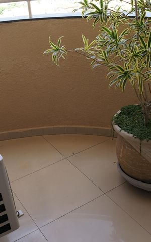 Apartamento à venda com 190m², 3 quartos e 4 vagasSacada sala