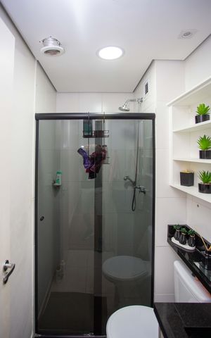 Apartamento à venda com 48m², 2 quartos e sem vagaBanheiro