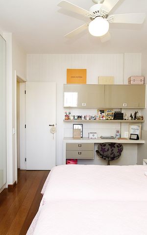 Apartamento à venda com 140m², 4 quartos e 2 vagasQuarto 2